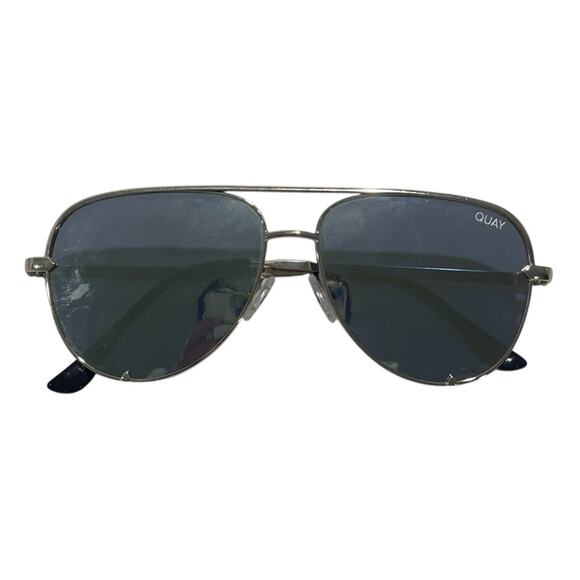 Quay HIGH KEY MINI Aviator gradient lens Sunglasses - Picture 1 of 7